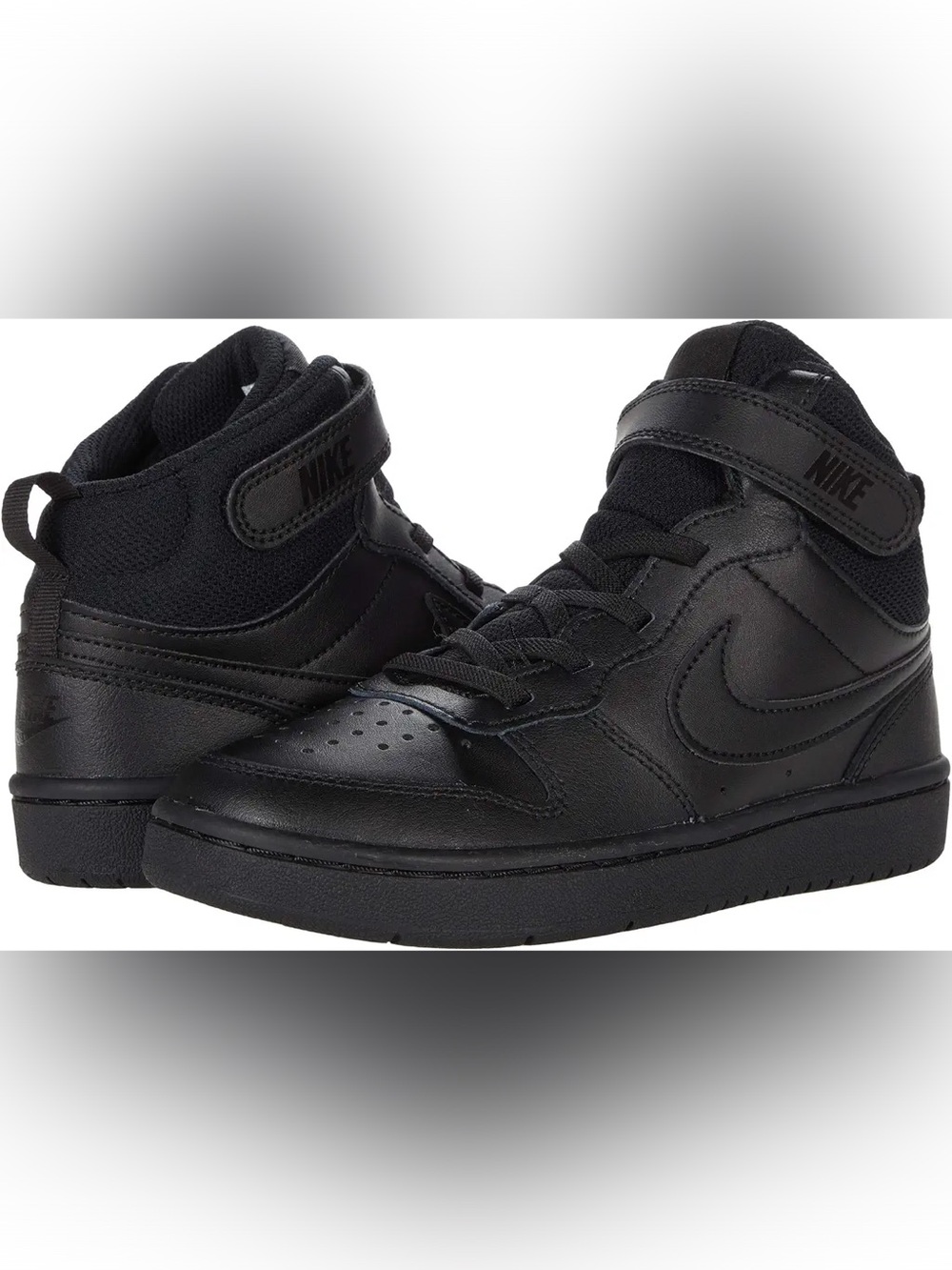 Nike Kids Court Borough Mid 2 (Little Kid) Size 13C